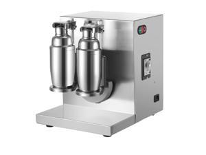 VEVOR Milk Tea Shaker Double Frame Milk Tea Shaking Machine 400r/min Stainless Steel Auto Tea Milk Making Machine for Boba Milk Tea VEVOR Milk Tea Shaker Double Frame Milk Tea Shaking Machine 400r/min Stainless Steel Auto Tea Milk Making Machine for Boba Milk Tea