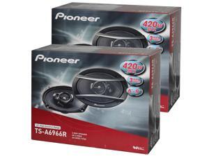 Pioneer (2) PAIRS TS-A6966R 6x9" 3-Way 420W Car Coaxial Audio Stereo Speakers Pioneer (2) PAIRS TS-A6966R 6x9" 3-Way 420W Car Coaxial Audio Stereo Speakers