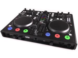 EMB DJX7U DUAL USB/SD/MP3 Mixer DJ Scratch Midi Controller + Virtual DJ Software EMB DJX7U DUAL USB/SD/MP3 Mixer DJ Scratch Midi Controller + Virtual DJ Software