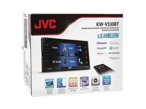 JVC KW-V330BT 6.8" Double DIN Bluetooth DVD/CD/AM/FM/Digital Media Car Stereo JVC KW-V330BT 6.8" Double DIN Bluetooth DVD/CD/AM/FM/Digital Media Car Stereo