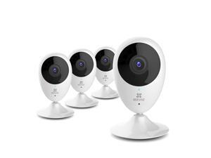 EZVIZ Mini O 1080p - Wireless Wi-Fi Cloud Camera, Home Video Monitoring Security Camera, Works with Alexa - 4 Pack EZVIZ Mini O 1080p - Wireless Wi-Fi Cloud Camera, Home Video Monitoring Security Camera, Works with Alexa - 4 Pack
