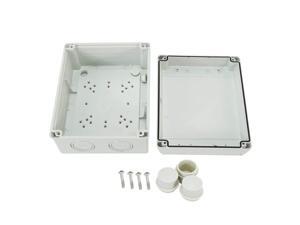 7.9"x6.3"x3.9" (200mmx160mmx98mm) ABS Flame Retardant IP66/IP55 Junction Box Universal Project Enclosure 7.9"x6.3"x3.9" (200mmx160mmx98mm) ABS Flame Retardant IP66/IP55 Junction Box Universal Project Enclosure