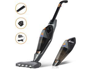 Cordless Stick Vacuum Cleaner, Hikeren 12000 PA Cordless Vacuum Cleaner 2 in 1, Lightweight Rechargeable Bagless Stick and Handheld Vacuum with Wall Mount for Carpet Hardwood Floor Pet Hair Cordless Stick Vacuum Cleaner, Hikeren 12000 PA Cordless Vacuum Cleaner 2 in 1, Lightweight Rechargeable Bagless Stick and Handheld Vacuum with Wall Mount for Carpet Hardwood Floor Pet Hair