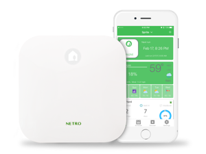 Netro Sprite Smart Sprinkler Controller, 6-Zone, WiFi, Weather aware, Remote control, Amazon Alexa and Google Home compatible Netro Sprite Smart Sprinkler Controller, 6-Zone, WiFi, Weather aware, Remote control, Amazon Alexa and Google Home compatible