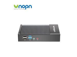 VNOPN Mini PC Fanless Industrial Office Personal Small Desktop Computer with Aluminum Case, AMD A6-1450 Quad Core, HD-MI and VGA Ports WiFi 1000Mbps LAN 2g ram 32g ssd wifi, Windows 7/10 VNOPN Mini PC Fanless Industrial Office Personal Small Desktop Computer with Aluminum Case, AMD A6-1450 Quad Core, HD-MI and VGA Ports WiFi 1000Mbps LAN 2g ram 32g ssd wifi, Windows 7/10