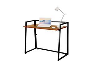EUREKA ERGONOMIC Modern Folding Computer Desk Teen Student Dorm Study Desks 41-inch Cherry Wood Fold up Desk, Easy to be Folded or Unfolded for Writing, Laptop Working and Crafting, Fits Home Office EUREKA ERGONOMIC Modern Folding Computer Desk Teen Student Dorm Study Desks 41-inch Cherry Wood Fold up Desk, Easy to be Folded or Unfolded for Writing, Laptop Working and Crafting, Fits Home Office