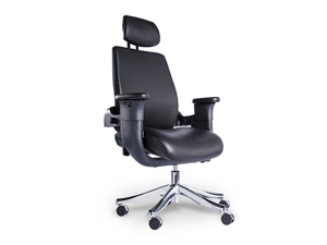 Eureka Ergonomic® High-Back Executive Swivel Office Computer Desk Chair with Armrest - Black Eureka Ergonomic® High-Back Executive Swivel Office Computer Desk Chair with Armrest - Black