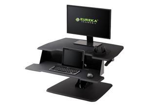 Eureka Ergonomic® Height Adjustable Sit Stand Desk - 31.5 Inch, Black Eureka Ergonomic® Height Adjustable Sit Stand Desk - 31.5 Inch, Black