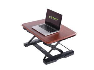 Eureka Ergonomic® Portable Height Adjustable Standing Desk, Sit Stand Converter for Laptops/Notebooks - 26 Inch, Cherry Eureka Ergonomic® Portable Height Adjustable Standing Desk, Sit Stand Converter for Laptops/Notebooks - 26 Inch, Cherry