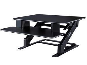 Eureka Ergonomic® Height Adjustable Standing Desk Converter, 32 Inch - Black Eureka Ergonomic® Height Adjustable Standing Desk Converter, 32 Inch - Black