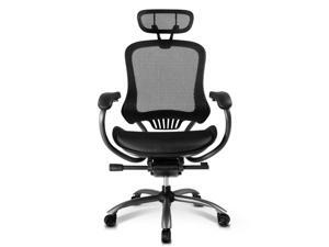 Eureka Ergonomic® High-Back Executive Mesh Swivel Office Computer Desk Chair with Armrest - Black Eureka Ergonomic® High-Back Executive Mesh Swivel Office Computer Desk Chair with Armrest - Black