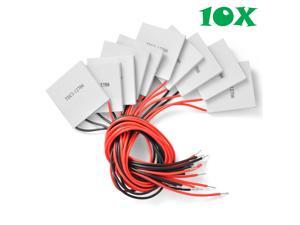 10 Pieces (10x) 12V 60W Thermoelectric Cooler TEC Peltier Plate Module TEC1-12706 10 Pieces (10x) 12V 60W Thermoelectric Cooler TEC Peltier Plate Module TEC1-12706