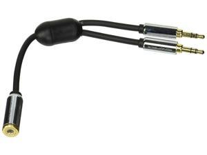 Monoprice Designed for Mobile 6inch 3.5mm Stereo Jack Splitter Monoprice Designed for Mobile 6inch 3.5mm Stereo Jack Splitter