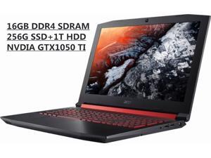 Acer Nitro5 15.6"Full HD Widescreen IPS Gaming Laptop,Intel Core i5-7300HQ, Quad-Core , GeForce GTX 1050 Ti, 16GB DDR4, 256GB SSD And 1TB HDD, Backlit Keyboard, 2x2 802.11ac, Bluetooth , Win 10 Home Acer Nitro5 15.6"Full HD Widescreen IPS Gaming Laptop,Intel Core i5-7300HQ, Quad-Core , GeForce GTX 1050 Ti, 16GB DDR4, 256GB SSD And 1TB HDD, Backlit Keyboard, 2x2 802.11ac, Bluetooth , Win 10 Home