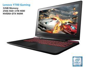 Lenovo Y700 15.6 FHD Laptop (Intel Quad Core i7-6700HQ 3.5 GHz, 32GB DDR4 RAM, 1TB HDD+256G SSD, NVIDIA GeForce 960M Dedicated 4GB, HDMI, Bluetooth, IPS, Backlit keyboard, Win10) Lenovo Y700 15.6 FHD Laptop (Intel Quad Core i7-6700HQ 3.5 GHz, 32GB DDR4 RAM, 1TB HDD+256G SSD, NVIDIA GeForce 960M Dedicated 4GB, HDMI, Bluetooth, IPS, Backlit keyboard, Win10)