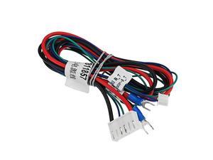 Silicone Stranded Hotbed Heated Bed Wire Thermistor Power Cable For 3D Printer Silicone Stranded Hotbed Heated Bed Wire Thermistor Power Cable For 3D Printer
