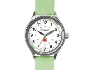 Dakota Nurse Watch with Midsize Case and Leather Strap Dakota Nurse Watch with Midsize Case and Leather Strap