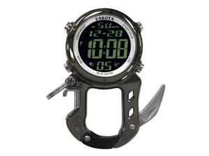 Dakota Digital Zip Clip Carabiner Watch with Bottle Opener and Knife Dakota Digital Zip Clip Carabiner Watch with Bottle Opener and Knife