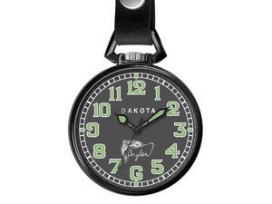 Dakota Angler Pocket Watch with American Leather Retainer Cord Dakota Angler Pocket Watch with American Leather Retainer Cord