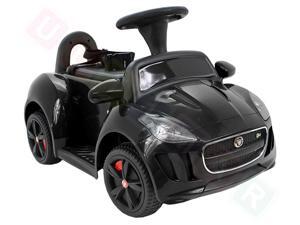 Kids Ride On Car Licensed Jaguar Electric Push Ride-On Toy Battery Powered Black Kids Ride On Car Licensed Jaguar Electric Push Ride-On Toy Battery Powered Black