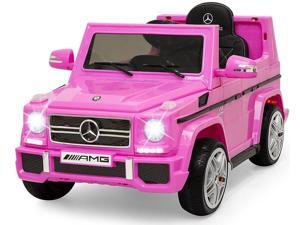 Ride On 12V Toy Car For Girl Mercedes G65 Remote Control MP3 Pink Ride On 12V Toy Car For Girl Mercedes G65 Remote Control MP3 Pink