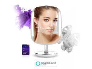 HiMirror Mini: Beauty Smart Mirror with LED Makeup Lights, Touchscreen, Magnification, and Beauty Consultant Skin Analyzer HiMirror Mini: Beauty Smart Mirror with LED Makeup Lights, Touchscreen, Magnification, and Beauty Consultant Skin Analyzer