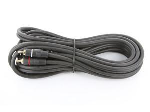 3 X 12 Foot RCA Y Female to 2-RCA Male Black w/Gold Connectors Home Audio Video 3 X 12 Foot RCA Y Female to 2-RCA Male Black w/Gold Connectors Home Audio Video