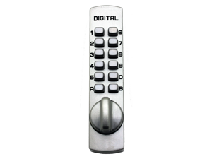 LockeyUSA C150 Mechanical, Keyless Entry, Digital Door Lock, Surface Mount Hook Bolt Lock for Sliding Door, Marine Grade LockeyUSA C150 Mechanical, Keyless Entry, Digital Door Lock, Surface Mount Hook Bolt Lock for Sliding Door, Marine Grade