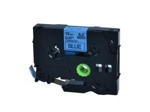 GREENCYCLE 1PK Black on Blue TZ TZe TZe-531 TZ-531 TZe531 TZ531 Laminated Label Tape 12mm 8m (1/2'' x 26.2ft) for Brother P-touch PT-P700 PT-P750W PT-D210 PT-D400 PT-D600 Label Maker GREENCYCLE 1PK Black on Blue TZ TZe TZe-531 TZ-531 TZe531 TZ531 Laminated Label Tape 12mm 8m (1/2'' x 26.2ft) for Brother P-touch PT-P700 PT-P750W PT-D210 PT-D400 PT-D600 Label Maker