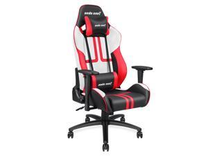 Anda Seat Viper Series Large Size Gaming Chair Swivel Rocker Tilt E-sports Recliner Office Chair with Pillows (Black/White/Red) AD7-05-BWR-PV Anda Seat Viper Series Large Size Gaming Chair Swivel Rocker Tilt E-sports Recliner Office Chair with Pillows (Black/White/Red) AD7-05-BWR-PV