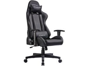 GTRACING Gaming Chair - Ergonomic, PU Leather, High-Back PC Computer E-Sports Racing Chair with Adjustable Height, Headrest, and Lumbar Pillows GTBEE Series GTRACING Gaming Chair - Ergonomic, PU Leather, High-Back PC Computer E-Sports Racing Chair with Adjustable Height, Headrest, and Lumbar Pillows GTBEE Series