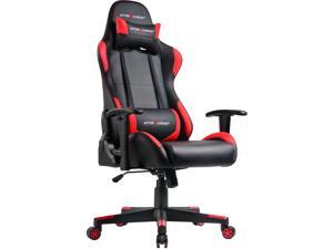 GTRACING Gaming Chair Ergonomic Racing Chair PU Leather High-Back PC Computer Chair Adjustable Height Professional E-Sports Chair with Headrest and Lumbar Pillows GTBEE Series GTRACING Gaming Chair Ergonomic Racing Chair PU Leather High-Back PC Computer Chair Adjustable Height Professional E-Sports Chair with Headrest and Lumbar Pillows GTBEE Series