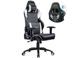 GTRACING Music Gaming Chair with Bluetooth Speakers Patented Audio Racing Office Chair Heavy Duty 400lbs Ergonomic Multi-Function E-Sports Chair for Pro Gamer GTRACING Music Gaming Chair with Bluetooth Speakers Patented Audio Racing Office Chair Heavy Duty 400lbs Ergonomic Multi-Function E-Sports Chair for Pro Gamer