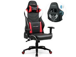 GTRACING Music Gaming Chair with Bluetooth Speakers Patented Audio Racing Office Chair Heavy Duty 400lbs Ergonomic Multi-Function E-Sports Chair for Pro Gamer GTRACING Music Gaming Chair with Bluetooth Speakers Patented Audio Racing Office Chair Heavy Duty 400lbs Ergonomic Multi-Function E-Sports Chair for Pro Gamer