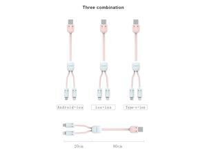 2 in 1 Charging Data Transfer iPhone and iPad Compatible Cable, Dual Pin Charging Cable Compatible for iPhone and iPad Charging Cable. Unique Design Giftable Double Charging Compatible Cable for iPad 2 in 1 Charging Data Transfer iPhone and iPad Compatible Cable, Dual Pin Charging Cable Compatible for iPhone and iPad Charging Cable. Unique Design Giftable Double Charging Compatible Cable for iPad