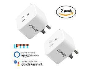 AvatarControls Mini Smart Plug,Wifi Wireless Socket Home Electrical Timing Outlet,Remote Control On/Off Power Switch via APP, No Hub Required,Work with Amazon Alexa/Google Assistant (2-Pack) AvatarControls Mini Smart Plug,Wifi Wireless Socket Home Electrical Timing Outlet,Remote Control On/Off Power Switch via APP, No Hub Required,Work with Amazon Alexa/Google Assistant (2-Pack)