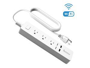 AvatarControls WiFi Smart Power Strip,Multi-Plug Outlet Timer Switch with 3 AC Outlets 2 USB Ports,Work with Alexa/Google Assistant,Remote Control ON/OFF Household Appliances(Individually) AvatarControls WiFi Smart Power Strip,Multi-Plug Outlet Timer Switch with 3 AC Outlets 2 USB Ports,Work with Alexa/Google Assistant,Remote Control ON/OFF Household Appliances(Individually)