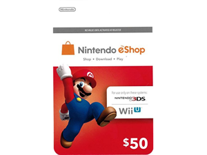 Nintendo eShop 50 Dollars (USD) - Digital Code Nintendo eShop 50 Dollars (USD) - Digital Code