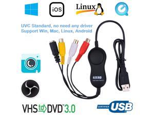 Ezcap158 USB Audio Video Recording Card UVC Video Capture Convert Analog Video Audio to Digital format for XBOX VHS PS3 Ezcap158 USB Audio Video Recording Card UVC Video Capture Convert Analog Video Audio to Digital format for XBOX VHS PS3