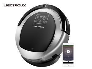 Liectroux B6009 Robot Vacuum Cleaner with Map Navigation, Memory, Voice Prompt, Adjustable Suction Mode, Twining-proof Brush, 2 Way UV Light, 3D Filter, and Water Tank Robot Mop Liectroux B6009 Robot Vacuum Cleaner with Map Navigation, Memory, Voice Prompt, Adjustable Suction Mode, Twining-proof Brush, 2 Way UV Light, 3D Filter, and Water Tank Robot Mop