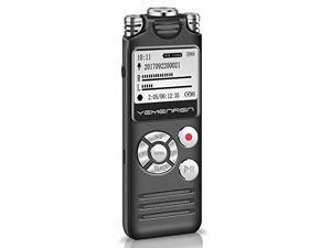 Digital Voice Activated Recorder, Yemenren 8GB Sound Audio Recorder Dictaphone for Lectures Meetings, USB, Rechargeable, Triple Microphone, Metal Casing Digital Voice Activated Recorder, Yemenren 8GB Sound Audio Recorder Dictaphone for Lectures Meetings, USB, Rechargeable, Triple Microphone, Metal Casing