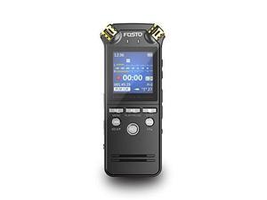 Digital Voice Recorder, FOSTO Rechargeable 8GB Voice Recorder MP3 Music Player, Auto Record, VOC Voice Control for Interview,Meeting,lectures,Conferences Concerts,Class,Speech,Lawyers Evidence Digital Voice Recorder, FOSTO Rechargeable 8GB Voice Recorder MP3 Music Player, Auto Record, VOC Voice Control for Interview,Meeting,lectures,Conferences Concerts,Class,Speech,Lawyers Evidence