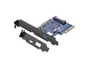 UGREEN PCI Express Card with USB 3.1 Type-C Ports and USB 3.1 Type A Port, Supports 10Gbps Max for Desktop PC UGREEN PCI Express Card with USB 3.1 Type-C Ports and USB 3.1 Type A Port, Supports 10Gbps Max for Desktop PC