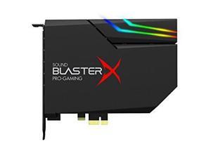 Sound BlasterX AE-5 Hi-Resolution PCIe Gaming Sound Card and DAC with RGB Aurora Lighting System (Black) Sound BlasterX AE-5 Hi-Resolution PCIe Gaming Sound Card and DAC with RGB Aurora Lighting System (Black)