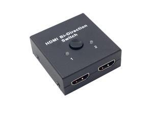 HDMI Splitter HDMI Bi-direction Switch HDMI Switch 2 x 1 / 1 x 2 AB HDMI Hub-HDCP Passthrough Supports Ultra HD 4K HDMI Splitter HDMI Bi-direction Switch HDMI Switch 2 x 1 / 1 x 2 AB HDMI Hub-HDCP Passthrough Supports Ultra HD 4K