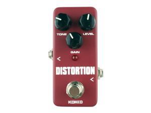 KOKKO FDS2 Mini Electric Guitar Monoblock Distortion Effects Pedal(Wine Red) KOKKO FDS2 Mini Electric Guitar Monoblock Distortion Effects Pedal(Wine Red)