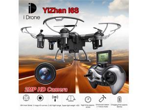 Yizhan i Drone I6S 6-axis Gyro 4-Channel 2.4GHz RC Mini Quadcopter Drone with 2.0MP Camera & Remote Control Yizhan i Drone I6S 6-axis Gyro 4-Channel 2.4GHz RC Mini Quadcopter Drone with 2.0MP Camera & Remote Control