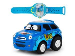 Children Gift Power-sensing Watch Remote Control Cartoon Mini Car Toy Children Gift Power-sensing Watch Remote Control Cartoon Mini Car Toy