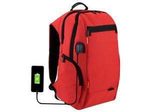HAWEEL Outdoor Multi-function Comfortable Breathable Casual Backpack Laptop Bag with Handle, External USB Charging Port & Earphone Port HAWEEL Outdoor Multi-function Comfortable Breathable Casual Backpack Laptop Bag with Handle, External USB Charging Port & Earphone Port