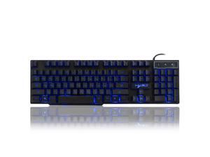 HXSJ R8 104 Keys Russian / English 3-Color Mixed Backlight Mechanical Wired Gaming Keyboard HXSJ R8 104 Keys Russian / English 3-Color Mixed Backlight Mechanical Wired Gaming Keyboard